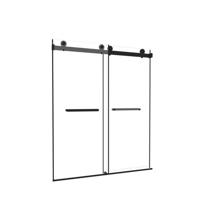 Frameless Double Sliding Shower Door