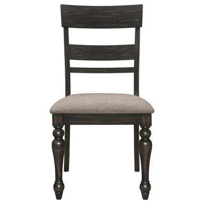 Kavita - Dining Side Chair (Set of 2) - Charcoal