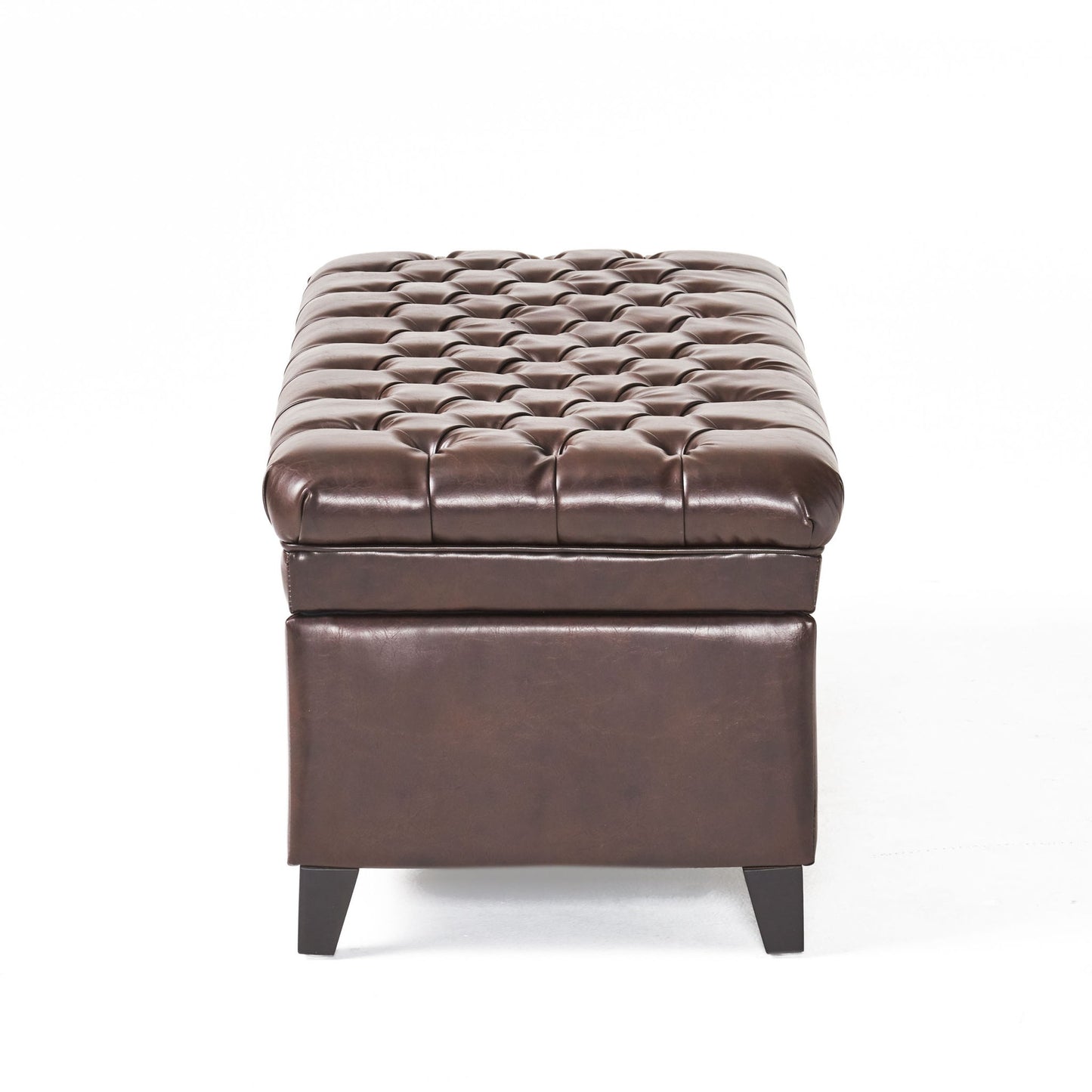 Juliana - Storage Ottoman With Birch Legs