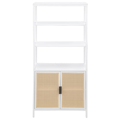 Kenneth - 3 Shelf Radio Weave Accent Cabinet