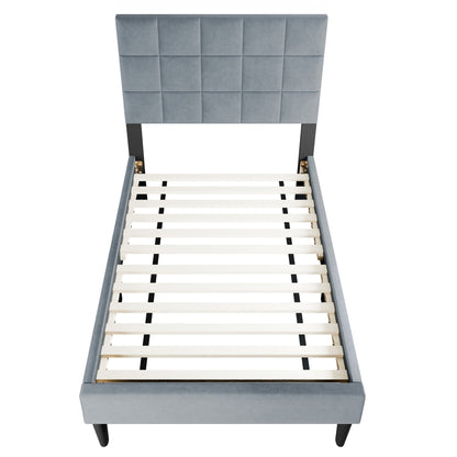 Modern Bed With Adjustable Headboard