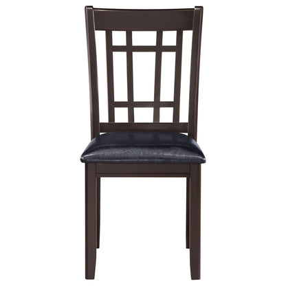 Lattice Back Side Chairs (Set of 2)