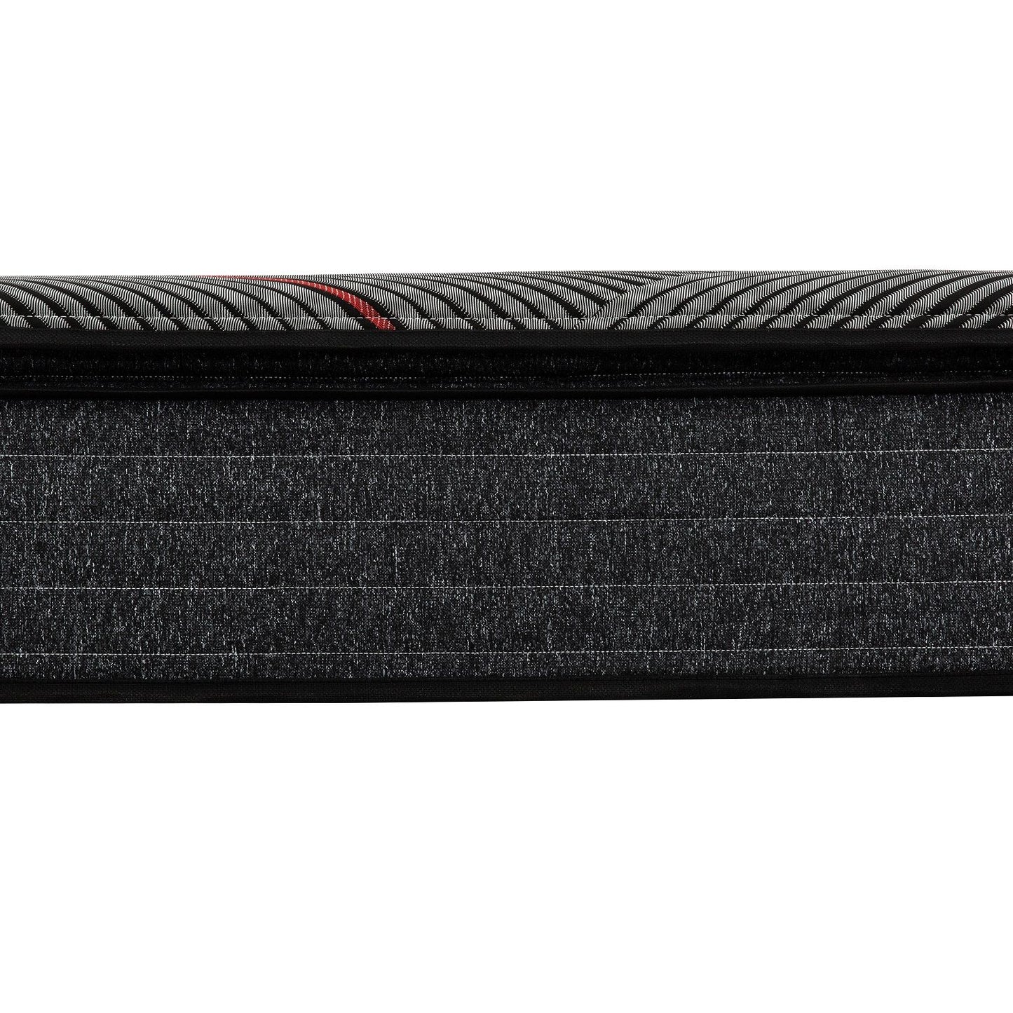 15" Euro Top Gel Memory Foam Hybrid Mattress With Pocket Coils, Cooling & Edge Support - Black - Queen