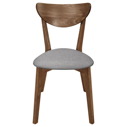 Mid-Century Modern Upholstered Dining Chair (Set of 2)