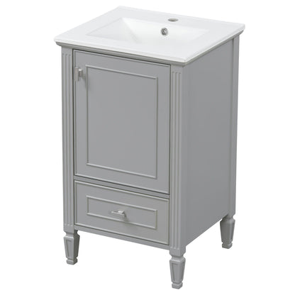 Retro Bathroom Vanity With Sink