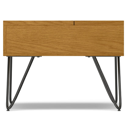 Hunter - Lift Top Coffee With Hidden Storage - Oak