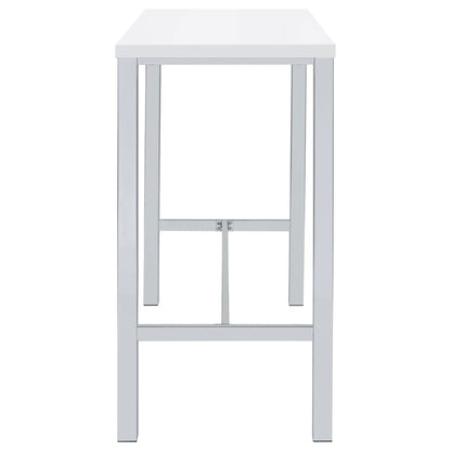 Nimitz - 5 Piece Bar Set - Gloss White