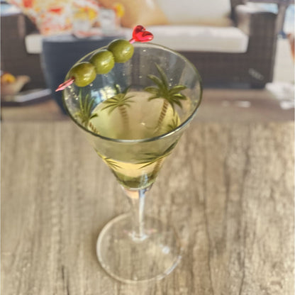 Leadingware V Shaped Unbreakable Plastic Wine Glasses, 14Oz (Set of 4) - Clear