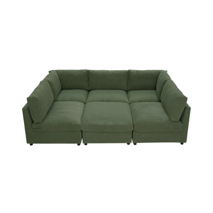 Modern Reversible Modular Sectional