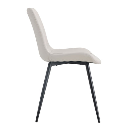 Modern Medieval Style Restaurant Cushioned Chairs With Suede Backrests