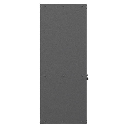Metal Wall Mounted Tool Storage Cabinet With Locking Door, 1 Shelf & 1 Drawer