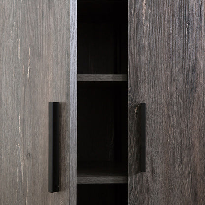 Mia - Farmhouse Shoe Cabinet With 6 Shelves
