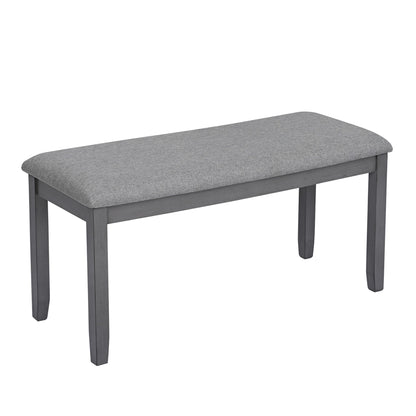 Kitchen Dining Set, Rectangular Dining Table & Upholstered Chairs