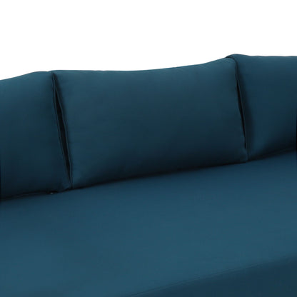 Claremont - 3 Seater Daybed Teak Acacia Wood Water Resistant Cushions