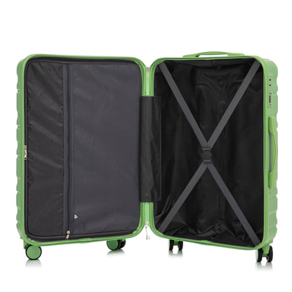 Tourist 3 Piece Luggage Set, Combination Lock, Durable Hard Shell With 360° Silent Wheels