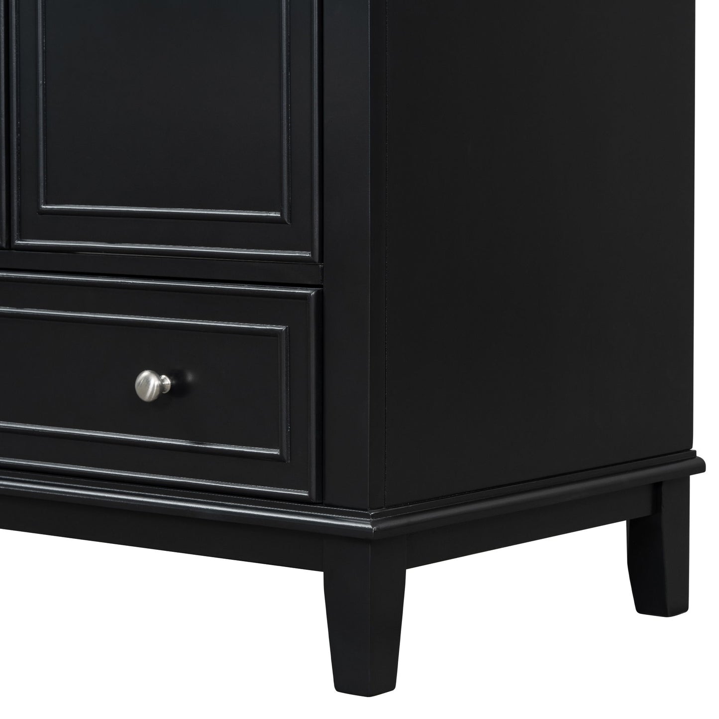 Modern Bathroom Vanity Base Only With Doors And Drawer