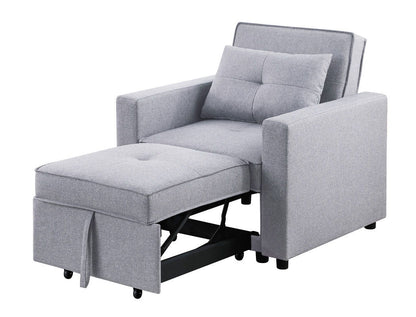 Zoey - Convertible Sleeper Chair With Side Pocket