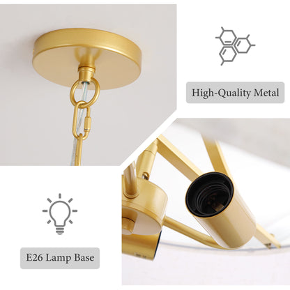 3 Light Drum Pendant Light