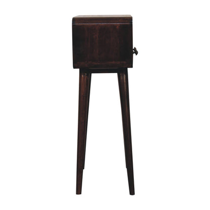 Solid Wood Curved Console Table
