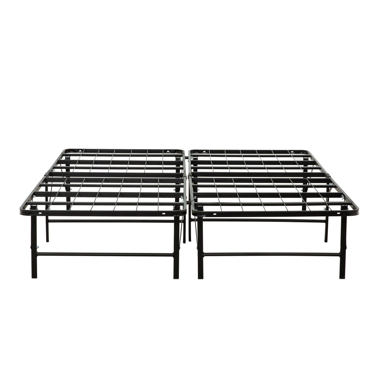 California King Size Bed Base, Mattress Foundation Bed Frame, Bedroom Furniture - Black