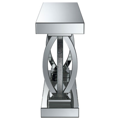 Drea - Entryway Sofa Console Table - Silver