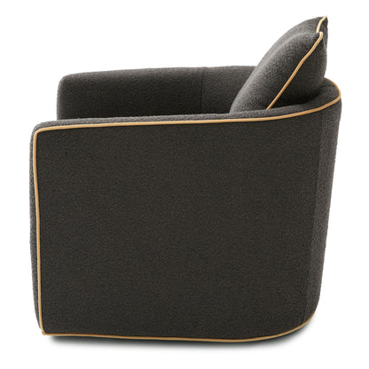 Swivel Accent Chair, Rotating Base, For Living Room