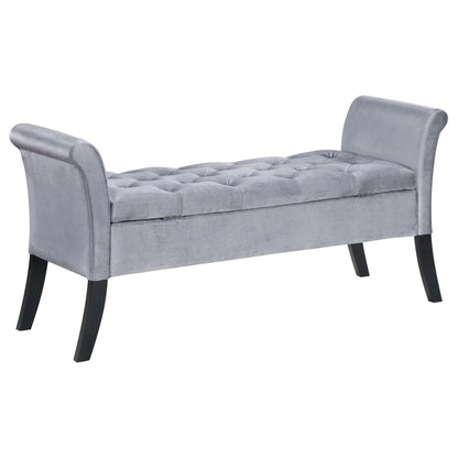 Pasley - Rolled Arm Storage Bench