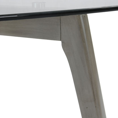 Modern Coffee Table With Wood Construction And Compact Design