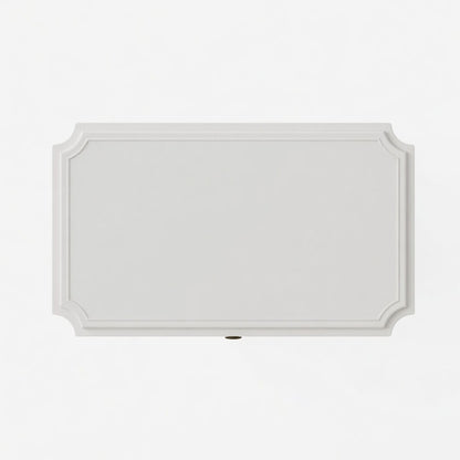 5 Drawer Tall Wide Chest Of Drawers - White