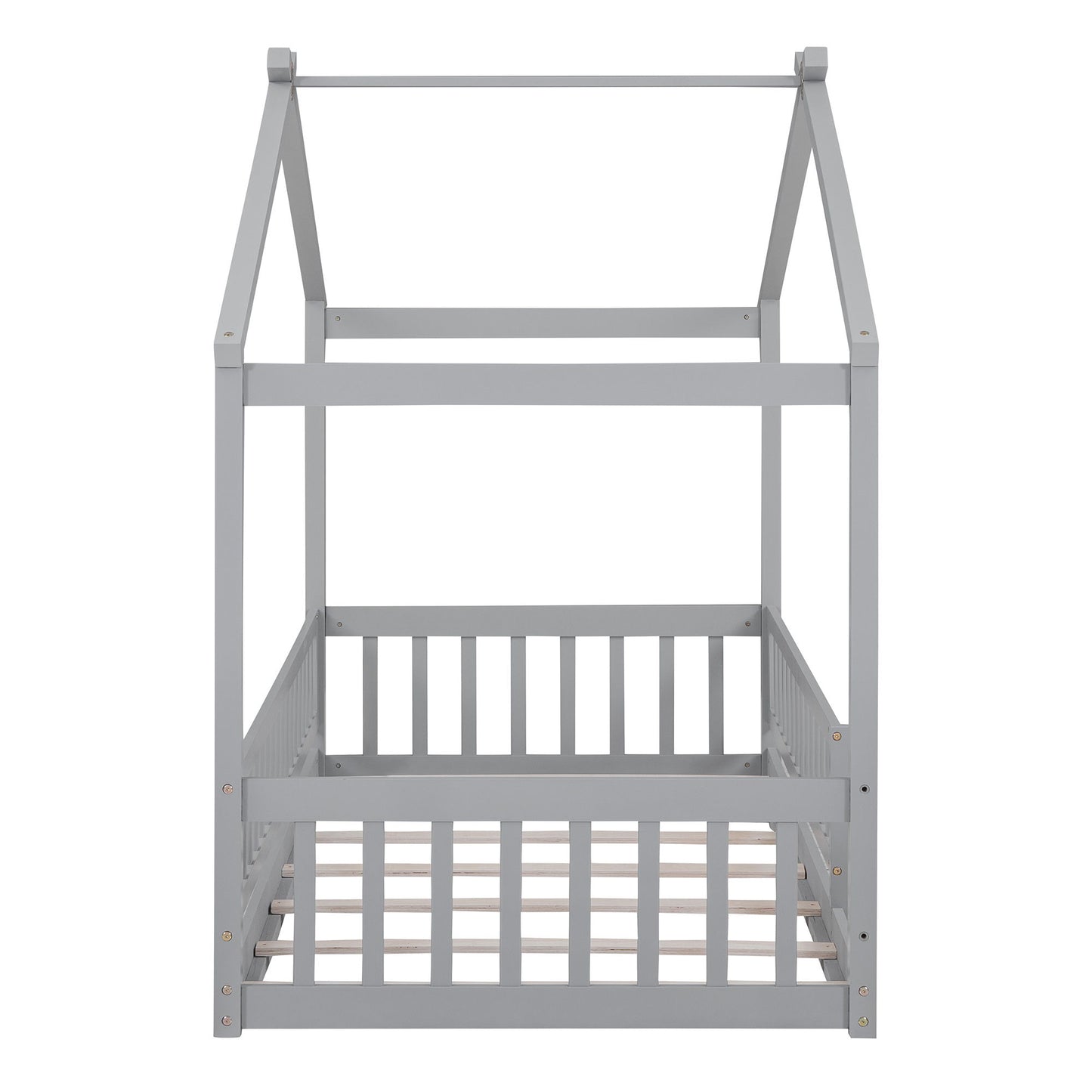 Bed House Bed Frame With Fence