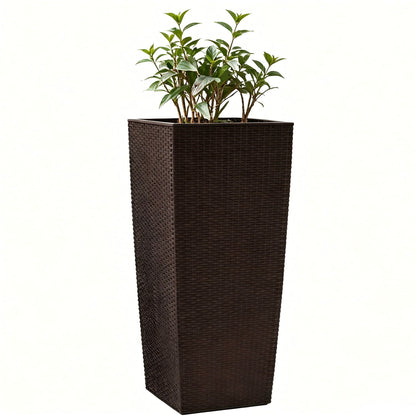 Indoor Outdoor Planter With Automatic Watering System