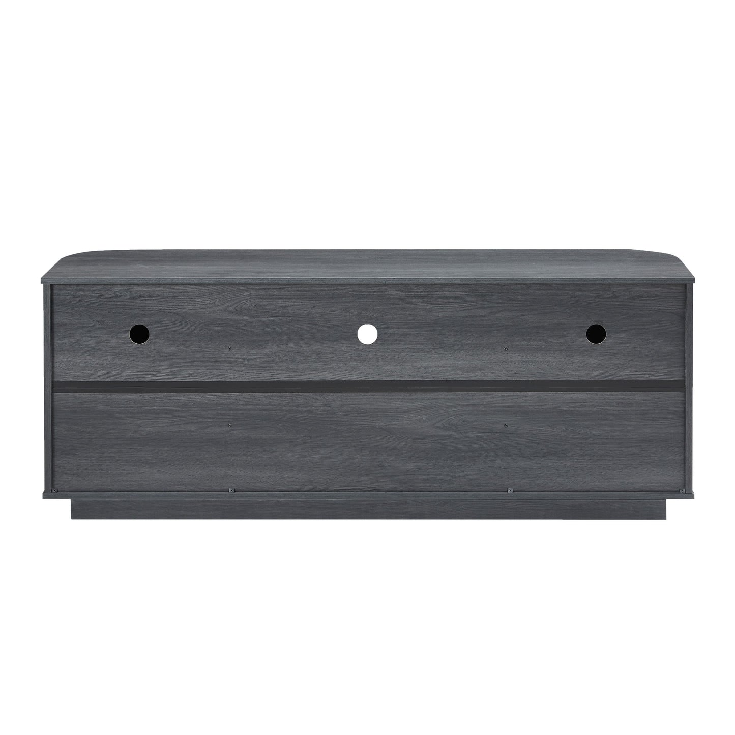 Modern Wavy TV Stand Rounded Sideboard With Storage Cabinet