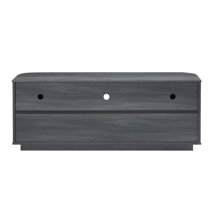 Modern Wavy TV Stand Rounded Sideboard With Storage Cabinet