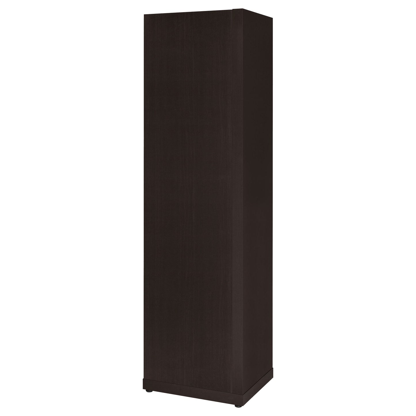 6 Tier Corner Bookcase - Cappuccino