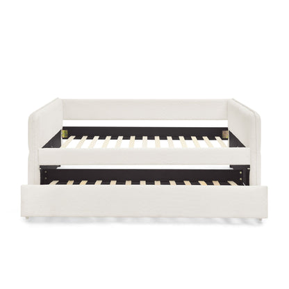 Upholstered Daybed With Pop Up Trundle