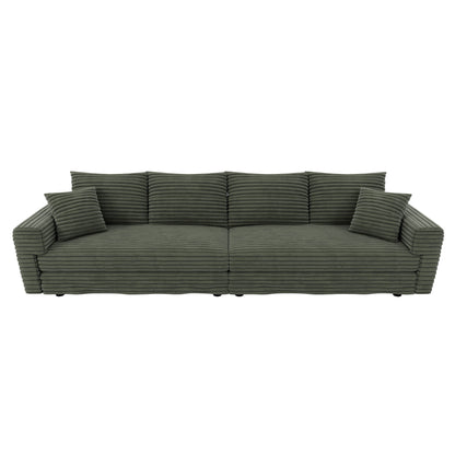 Modern Comfy Upholstered Sofa Cloud Couch & Deep Seat Couches
