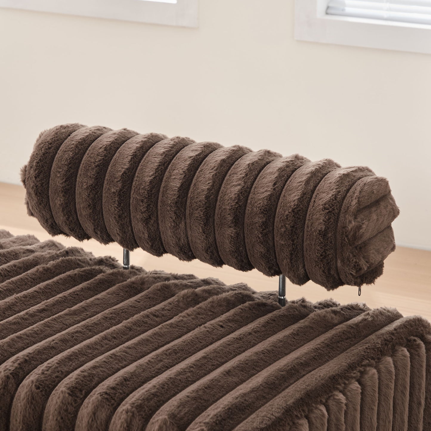 Mini Loveseat With Adjustable Backrest