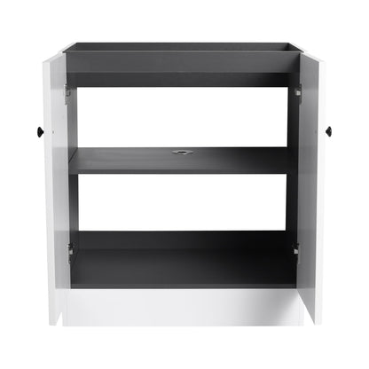 Modern Freestanding Bathroom Vanity With Soft Close Cabinet Doors