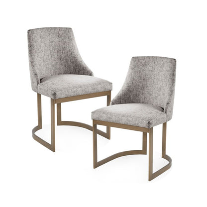 Contemporary Modern Accent Dining Chairs (Set of 2)