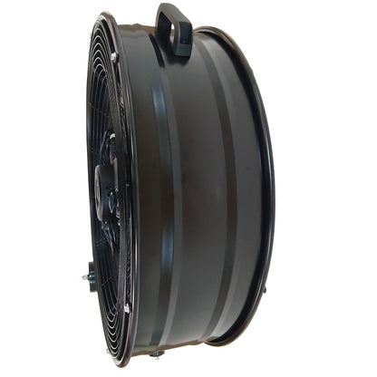 Drum Fan With Pure Copper Wiring Motor And Blades - Black