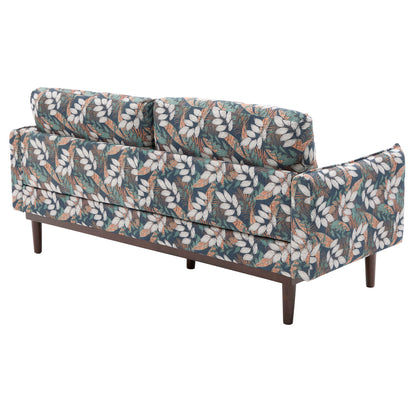 2 Seater Loveseat Sofa With Spacious Seating Area