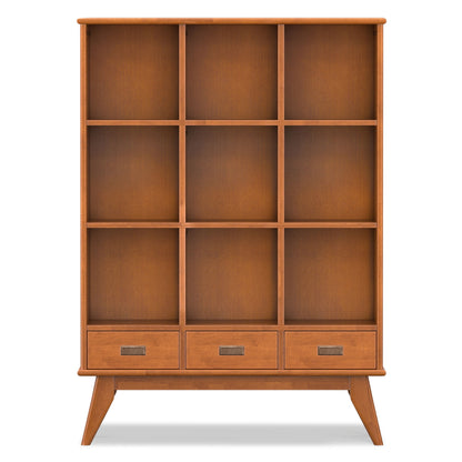 Draper - 9 Cube Storage With Drawers - Brown