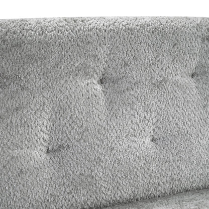 3 Seater Tufted Upholstered Couch Comfy Living Room Sofa