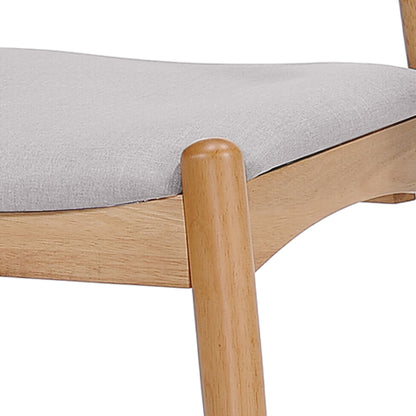 Elegant Dining Chairs With Ergonomic Backrest & Comfort Cushions (Set of 2)