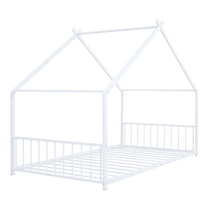Metal House Bed