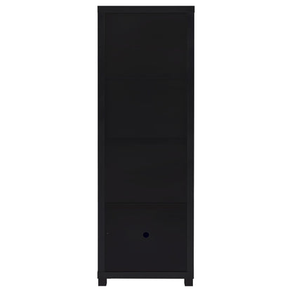 Arnaud - 3 Piece TV Stand Set With Storage - Black