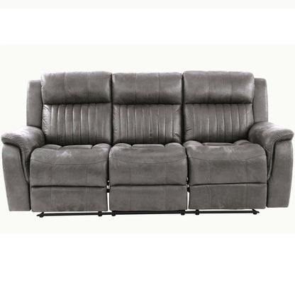Contemporary Living Room Set, Horizontal And Vertical Tufting