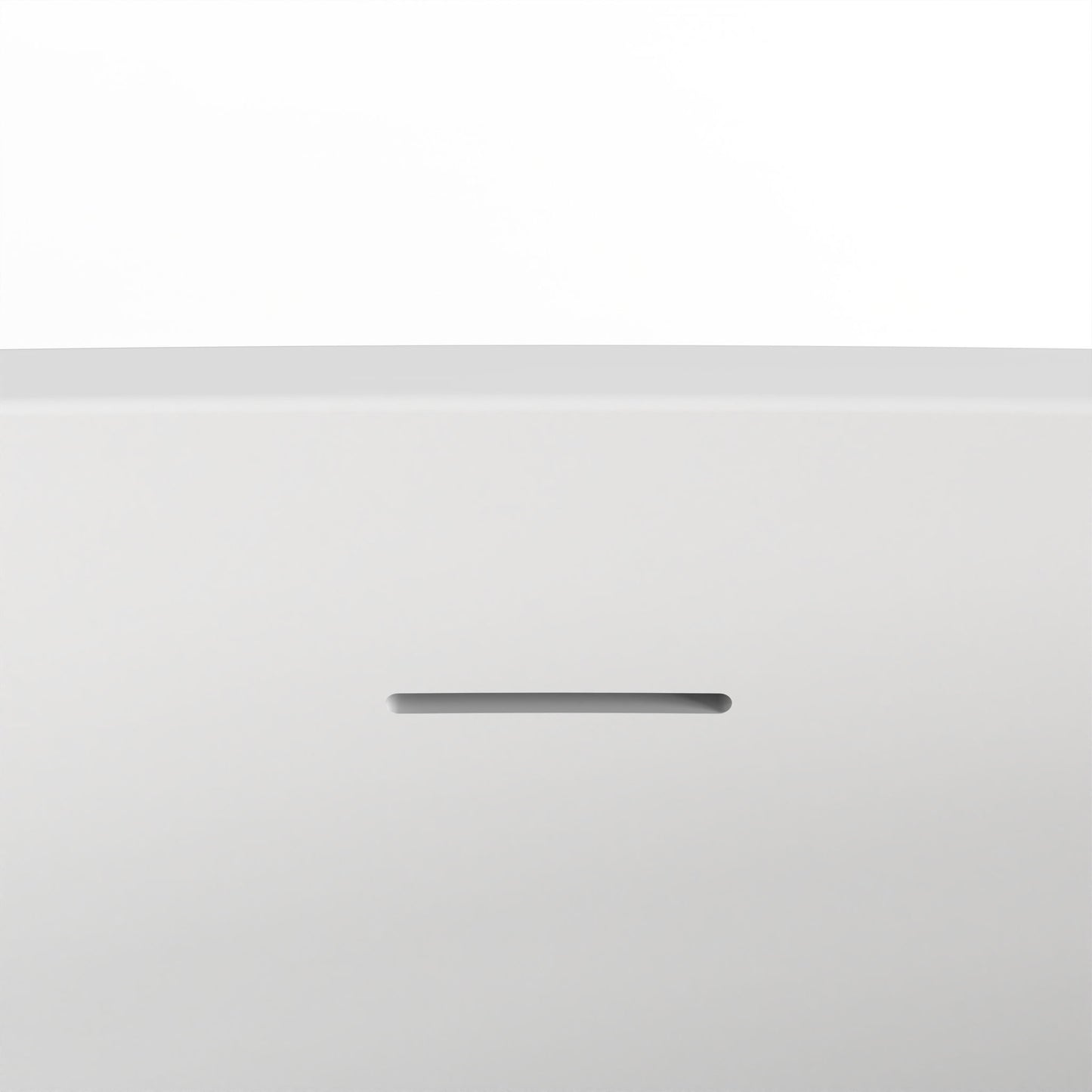 Solid Surface Soaking Freestanding Bathtub For Bathroom - Matte White