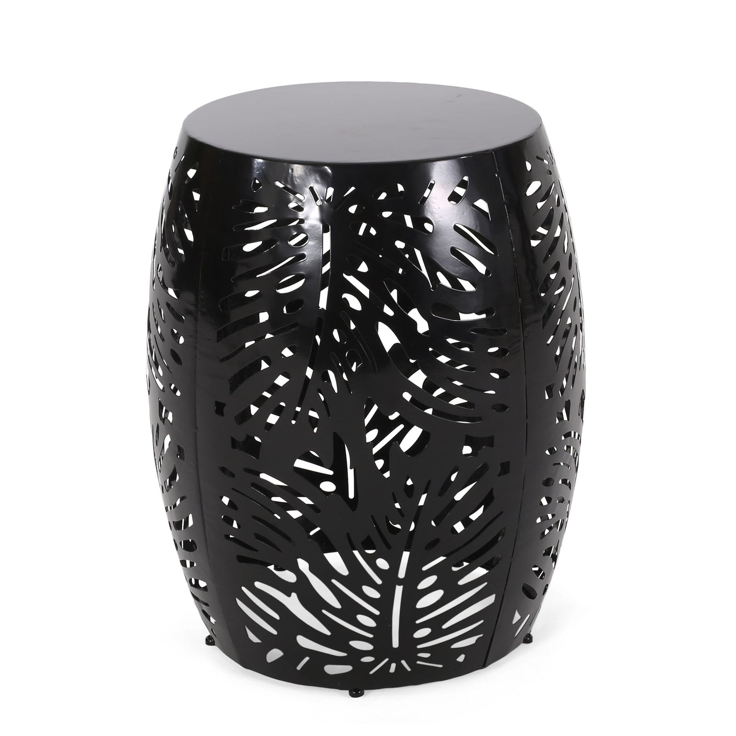 Modern Design Metal End Table, Large