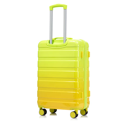 Luggage Set 20" /24" /28" With Combination Lock And Silent Wheels
